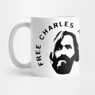 Free Charles Manson Tee Mug